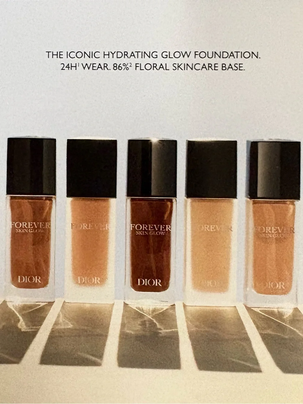 Forever Dior The Iconic Hydrating Glow Foundation 24 Hour Wear, Brand New/Sealed